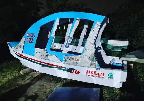Rescue Boat, Ambulance Boat, Motor Boat