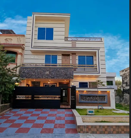 Size 30 x60 Brand New Double Store Luxury House For Sale IN G-13 Income Rent 180 k