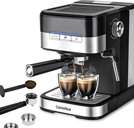Imported Coffee Maker Espresso Machine Tea Maker Steamer Frothing