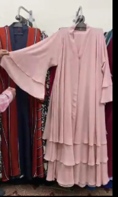 3 Layer Burkha | Abaya | Hijab | New