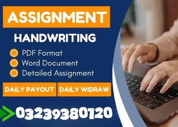 Part Time Full Time Job / Data Entry Job / Typing job / Assignment Job