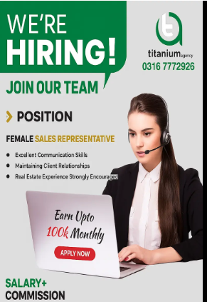 Female Sales Representatives Join Titanium Agency Today!