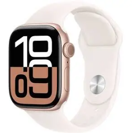 Apple Watch Series 10 GPS + Cellular 42mm Rose Gold Aluminum