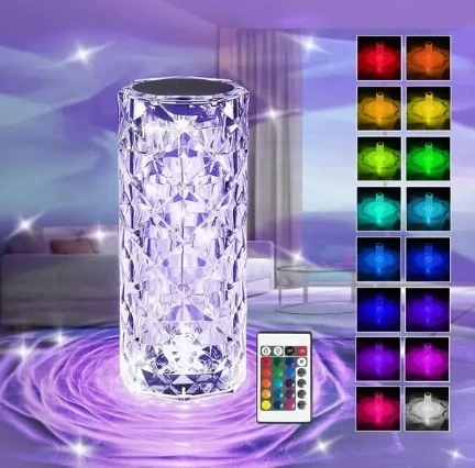 Diamond Crystal Touch Lamp