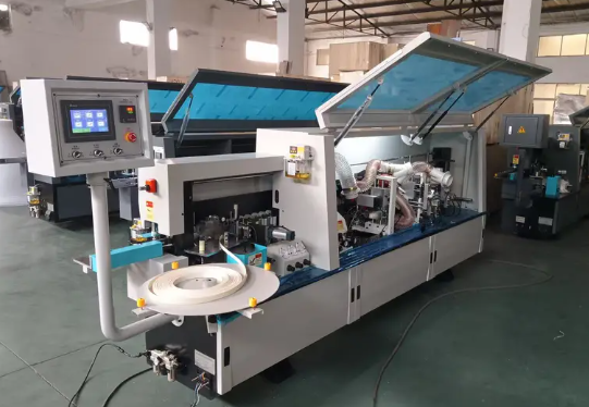 Pvc Edge Banding and Sliding table cutter Machine