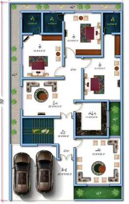 Architecture and interior design house designing 3D map ka Kam janta