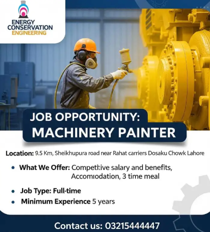 Painter Job - Denter Job - Machinary Paniter