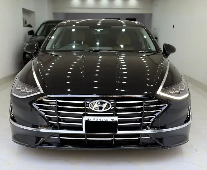 HYUNDAI SONATA 2.5 BLACK 2022 MODEL BANK LEASE 31 INSTALLMENT PAID