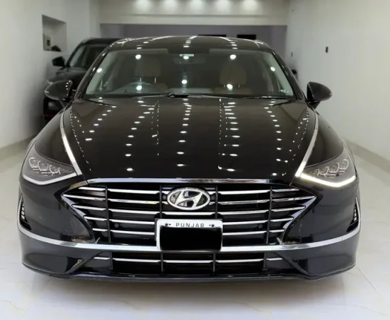 HYUNDAI SONATA 2.5 BLACK 2022 MODEL BANK LEASE 31 INSTALLMENT PAID