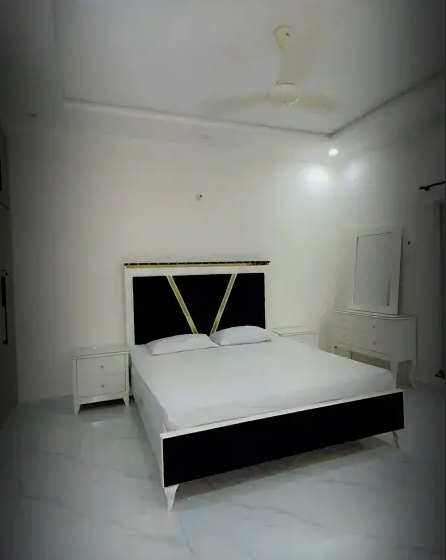 1 Kanal fully furnished portion available for rent in opf society near chatri Chowk main khayaban e jinah road