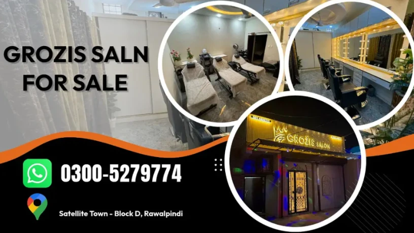 Running Beauty Salon for Sale/Business for Sale/Parlor for Salon