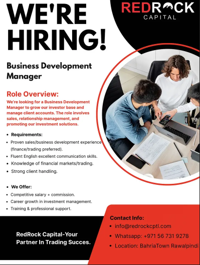 Business Development Manager RedRock Capital