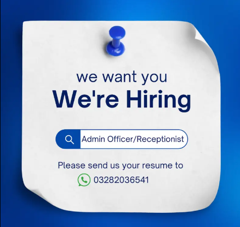Admin Officer / Receptionist