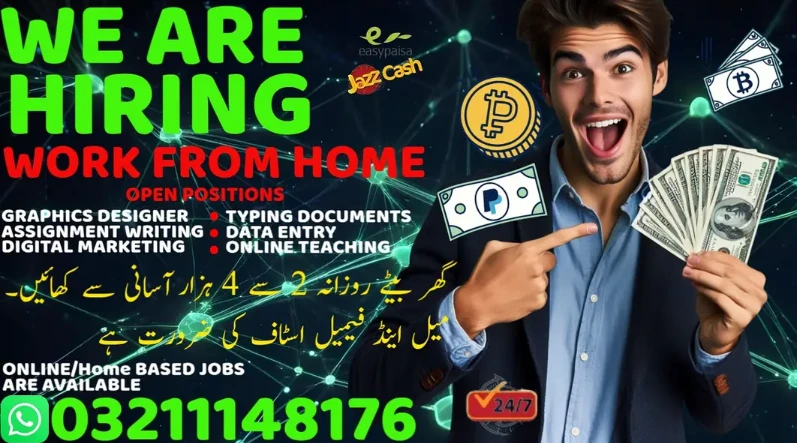 Assignment Job / Part Time Full Time Job / Job for male and female