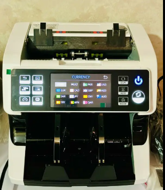 Cash counting machine, 2CIS technology banking 100% detection fake PKR