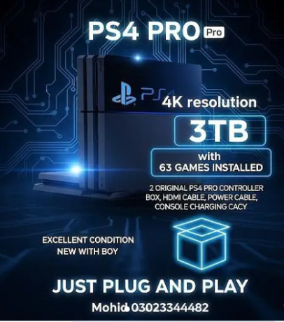 ps4-pro-3tb-4k-63-games-excellent-condition-big-0