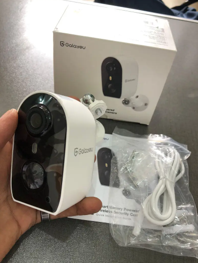 2k Wireless rechargeable Battery Powered outdoor Camera