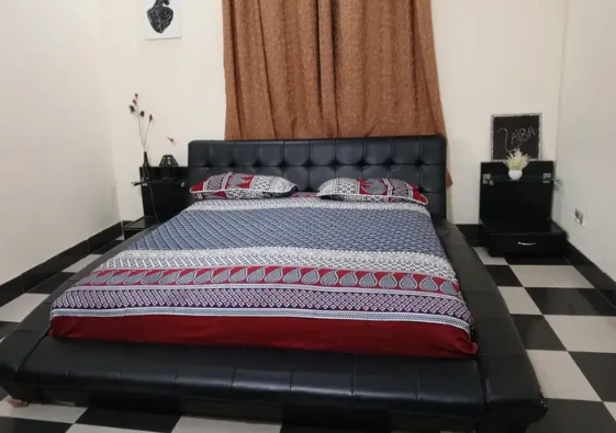 Black color bed