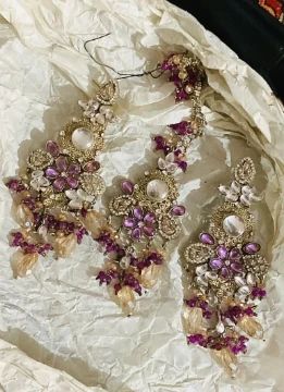 Kashee jewerly set and hair clip