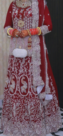 Bridal lehnga / wedding wear dress / Barat Dress for sale