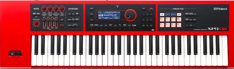 roland-xps-30-red-musicalgrand-pianokeyboardsdigitalpianoguitar-big-0