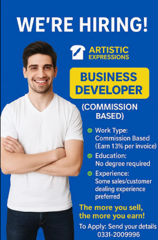 Were Hiring! Business Developer (Commission Based)