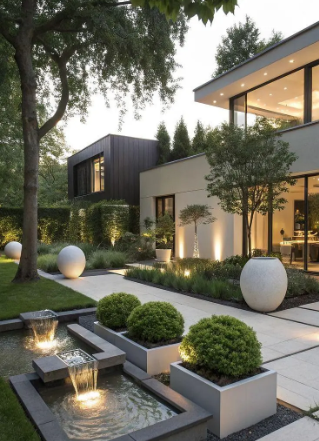 Landscaping |Modern Gazebo Pergola | Stylish Outdoor Shade |