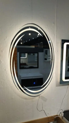 Round mirror-Led mirror-Bathroom vanity mirror-Room mirror-Mirror