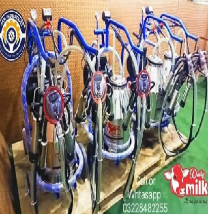 Milking Machine For Cows & Buffalo,Mat,Fans,Dairy farming,Chiller