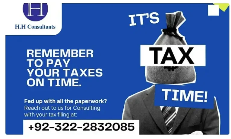 Sales Tax, Income Tax Return, Tax Consultant, FBR, Tax Filer, NTN,SEC