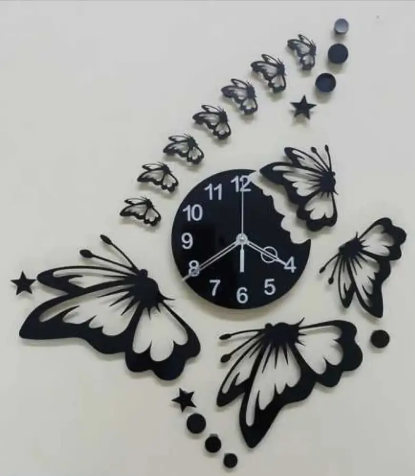 Butterfly Wall Clock