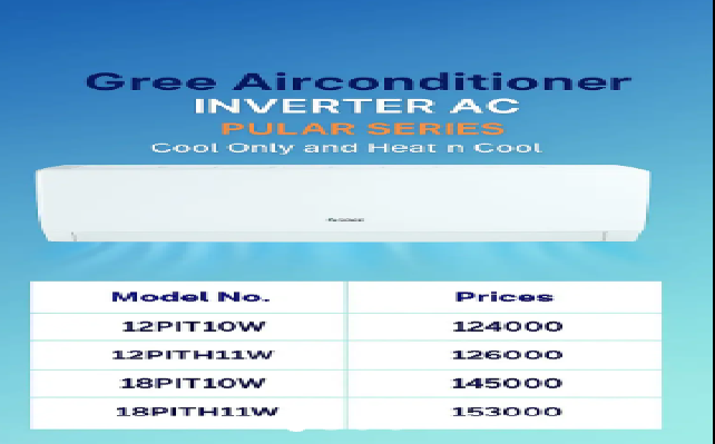 Ac | Gree Air Conditioner | Inverter Ac | Split Ac | 18PITH11W
