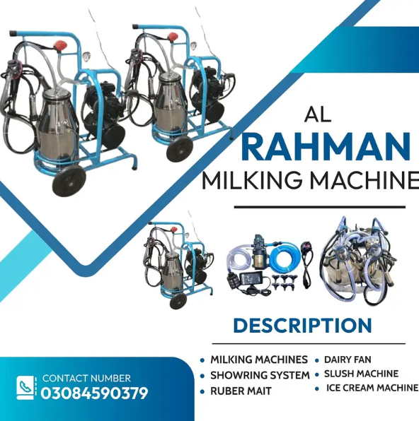 Milking Machine / Showring System / Ruber mait / dairy farming machin