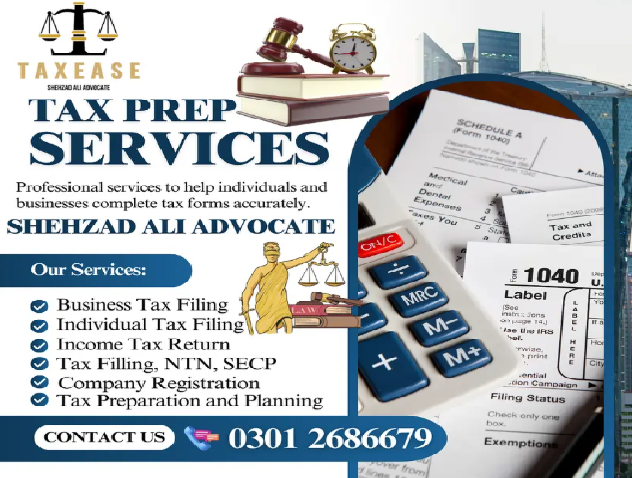 Tax lawyer near me, Tax Consultant, Company Registration, SECP, Filer