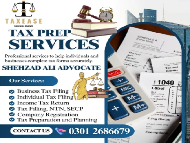 Tax lawyer near me, Tax Consultant, Company Registration, SECP, Filer