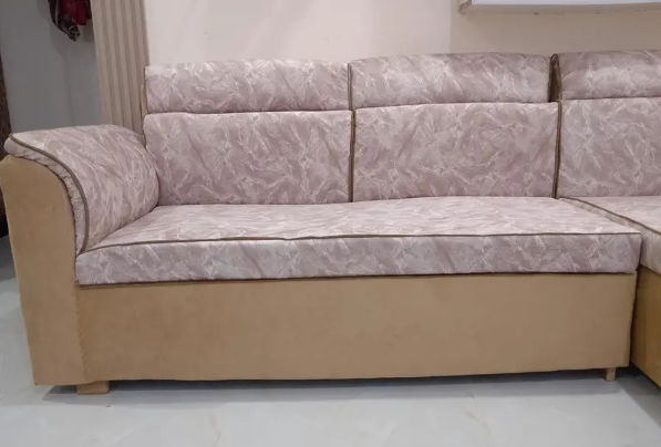 Modern L-Shape Sofa Set | Comfortable & Stylish Corner Sofa