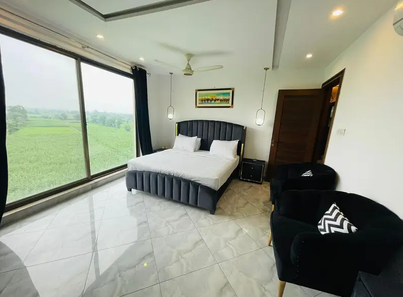 Two bedroom with Beautiful View IN DHA On Daily bacics
