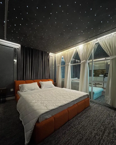 START LIGHT LUXURIOUS FURNISHED ONE BED APARTMENT FOR RENT