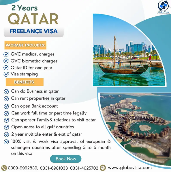 QATAR 2 YEAR FREELANCE WORK VISA