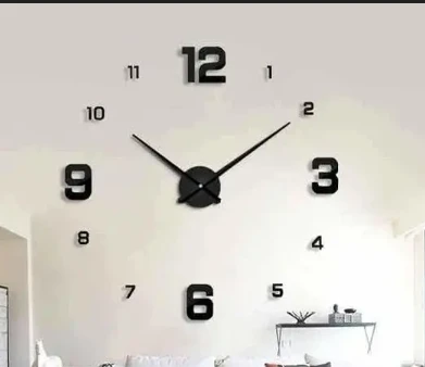 Wooden 3D DIY Wall Clock