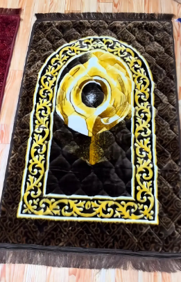 Jai namaz prayer mat premium quality foam Jainamaz velvet prayer rugs
