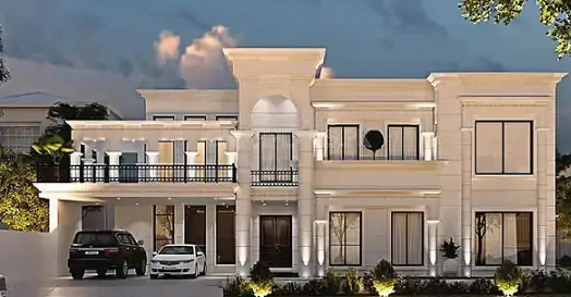 ZSH Builders & Developers Construction, Grey Structure, Finishing