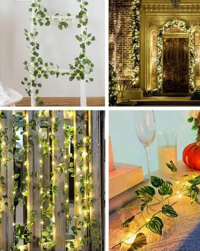 Solar string lights outdoor and indore garden