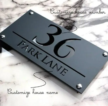 All Kind Of Number Plates / Ho Name Plates / Sign Plate / Nikkah Plate