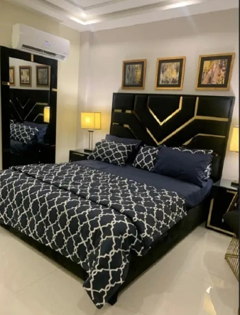 1 Bed Fully Furnished Apartments for Rent In Sector E with Commercial Market, School and Mosque