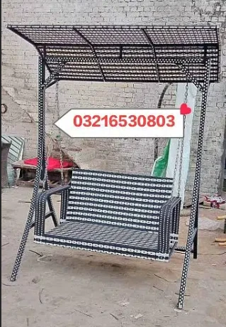 Outdoor Garden Furniture upvc chair and table umbrella Swing